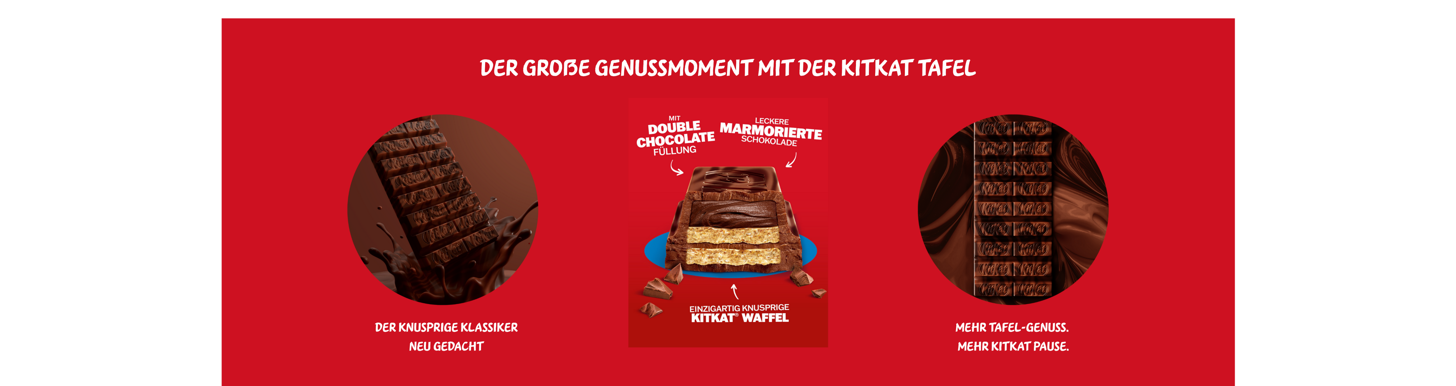 Tafelbanner double choc