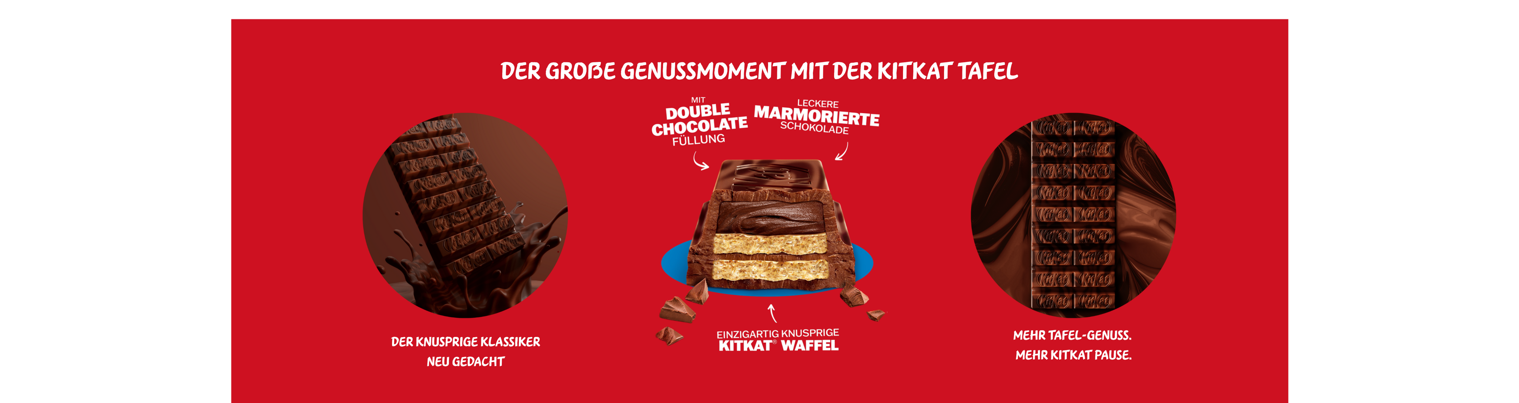 Tafelbanner double choc